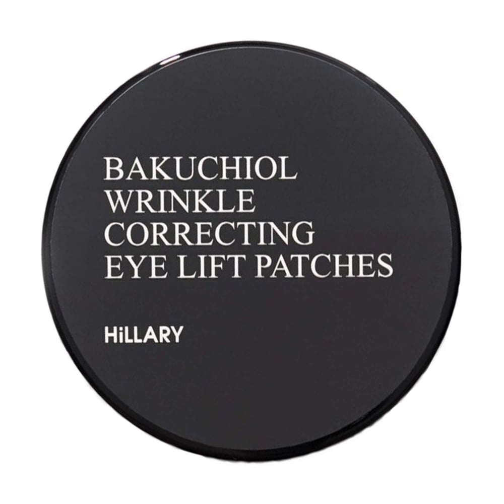 Розгладжувальні патчі для шкіри навколо очей Hillary Bacuchiol Wrinkle Correcting &amp; Eye Lift Patches з біоретинолом, 60 шт